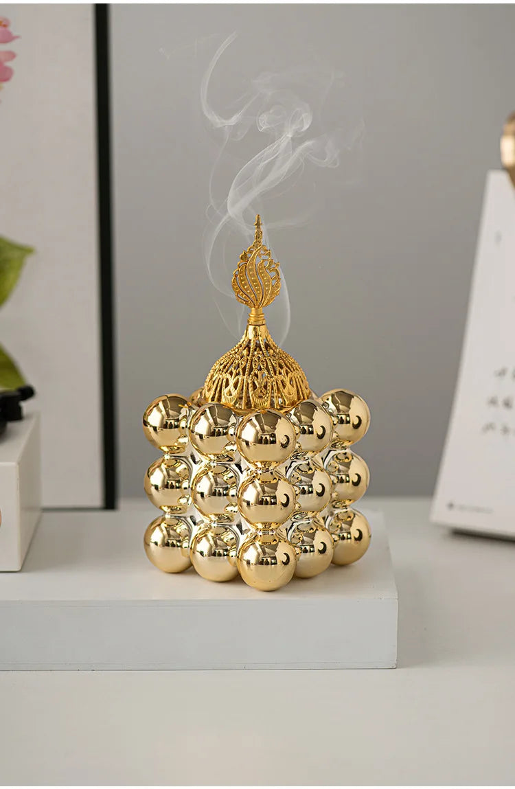 Modern Ceramic Incense Burner – Coffee Ceremony Edition