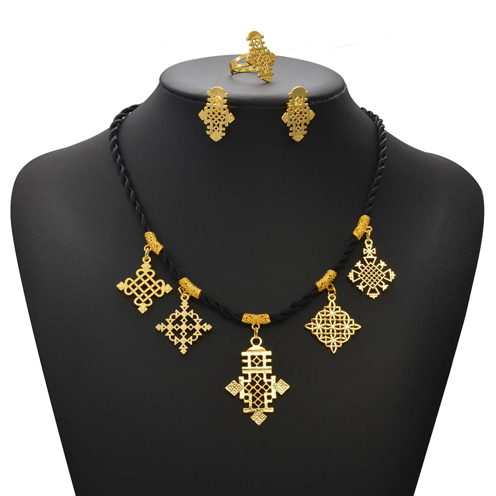 TRADITIONAL ROPE AXUM JEWELRY SET