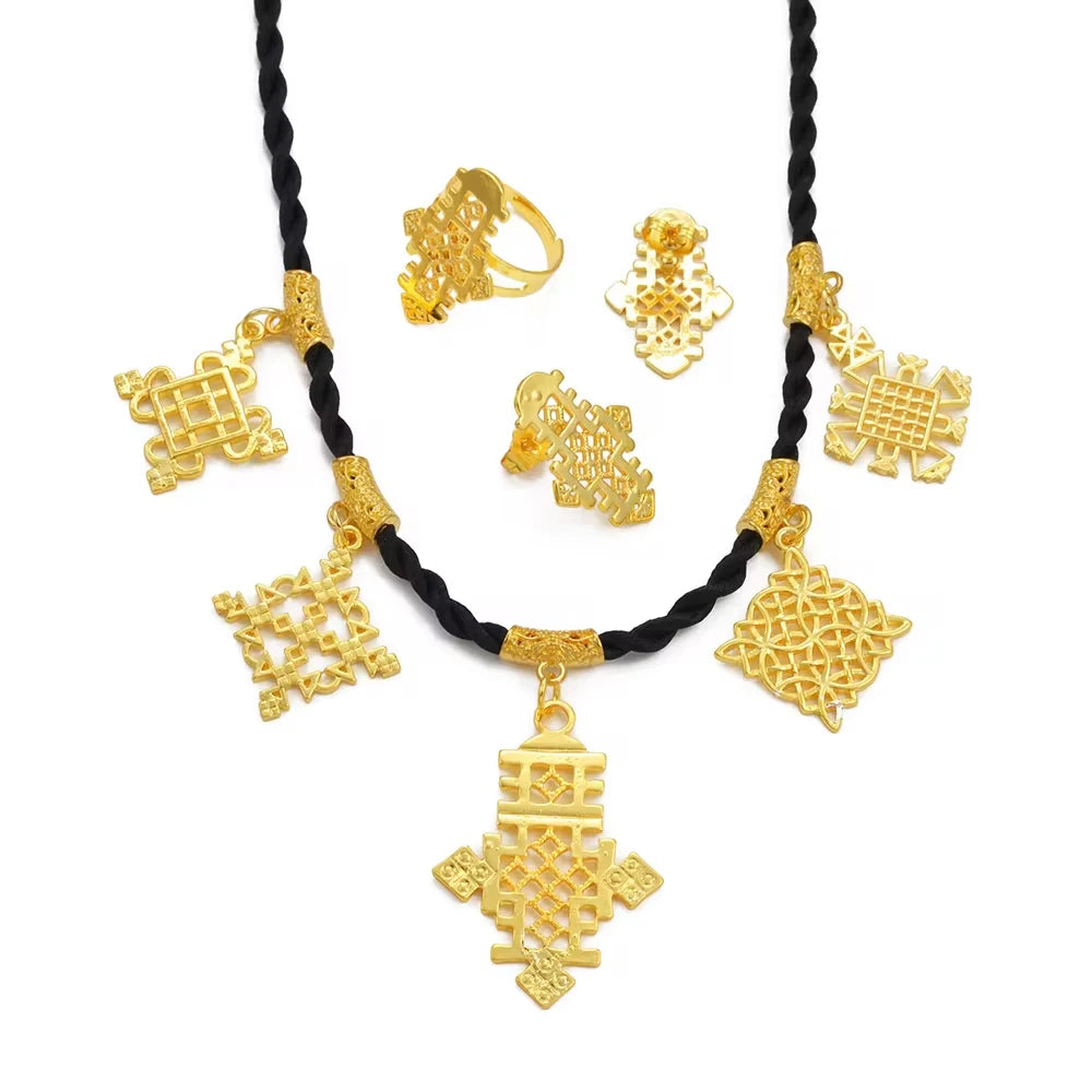 TRADITIONAL ROPE AXUM JEWELRY SET