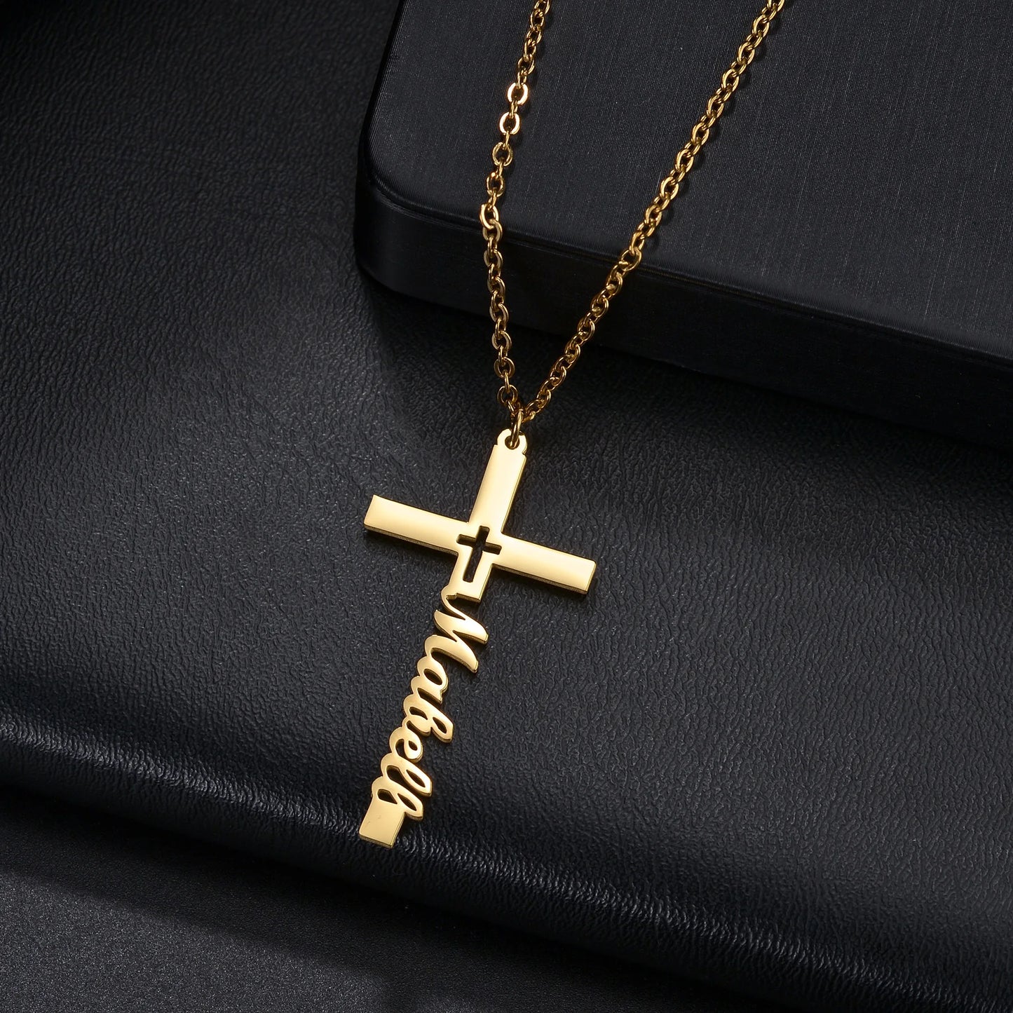 Personalized Ge’ez Cross Necklace