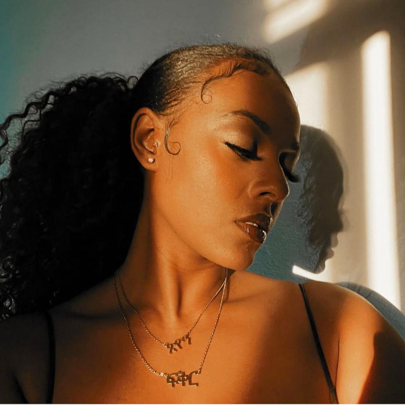 Personalized Ge’ez Name Necklace